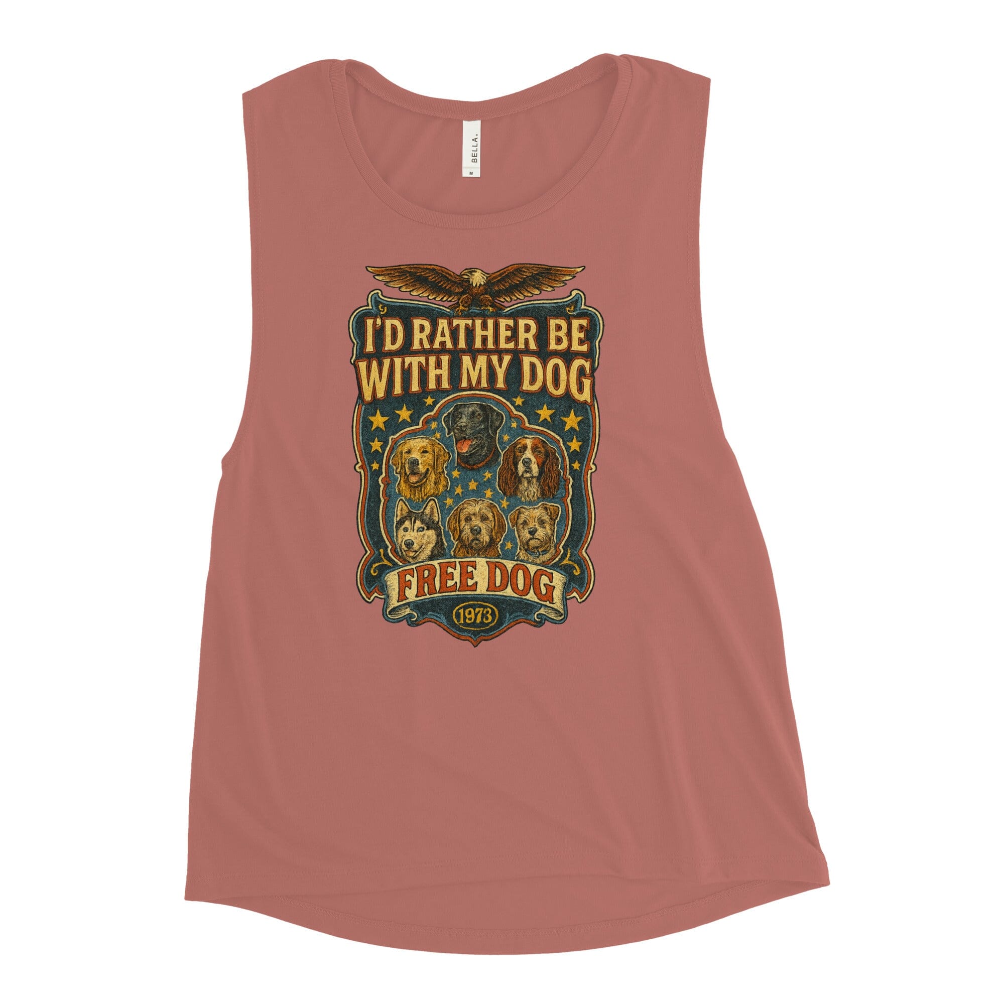 Free Dog Ladies Muscle Tank