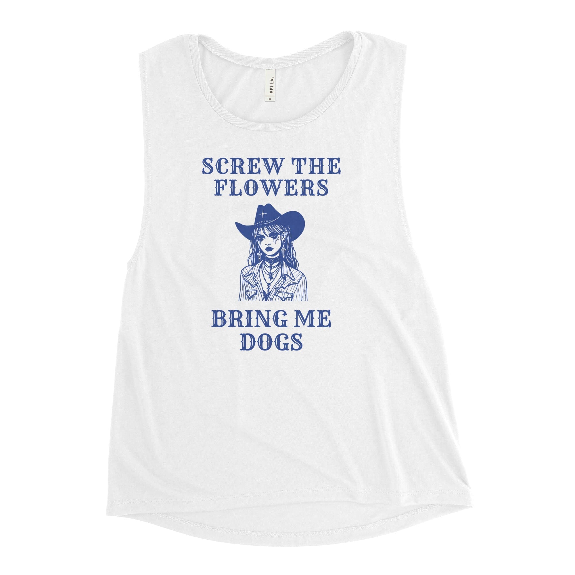 Screw the Flowers Ladies Tank