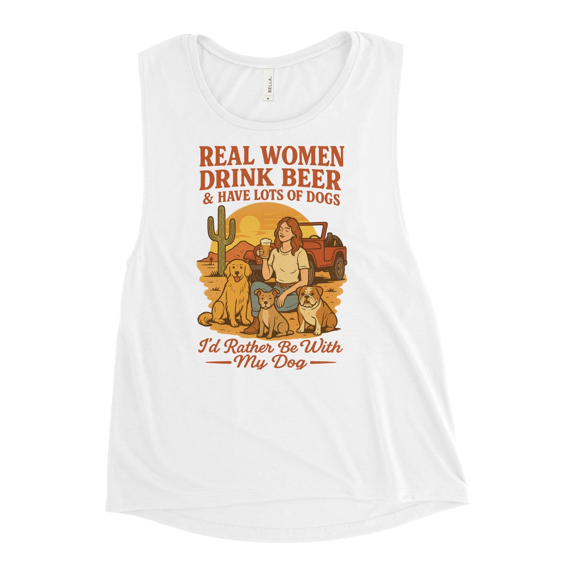 Women & Beer Ladies Muscle Tank