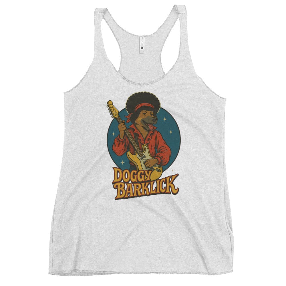 Doggy Barklick Triblend Racer Tank (Until 4/25)