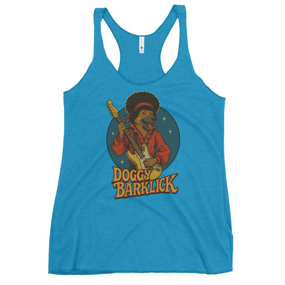 Doggy Barklick Triblend Racer Tank (Until 4/25)