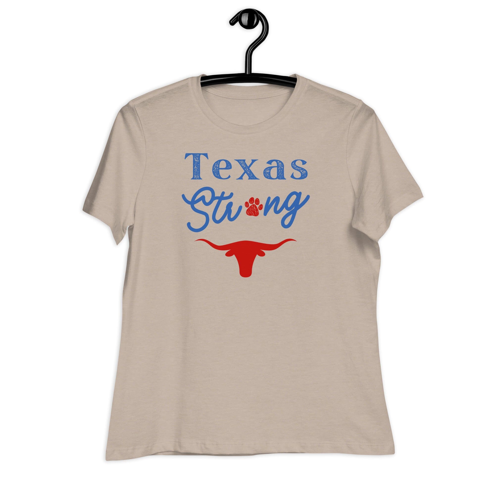 TX Strong Horn Ladies T (100% Profit Donated)
