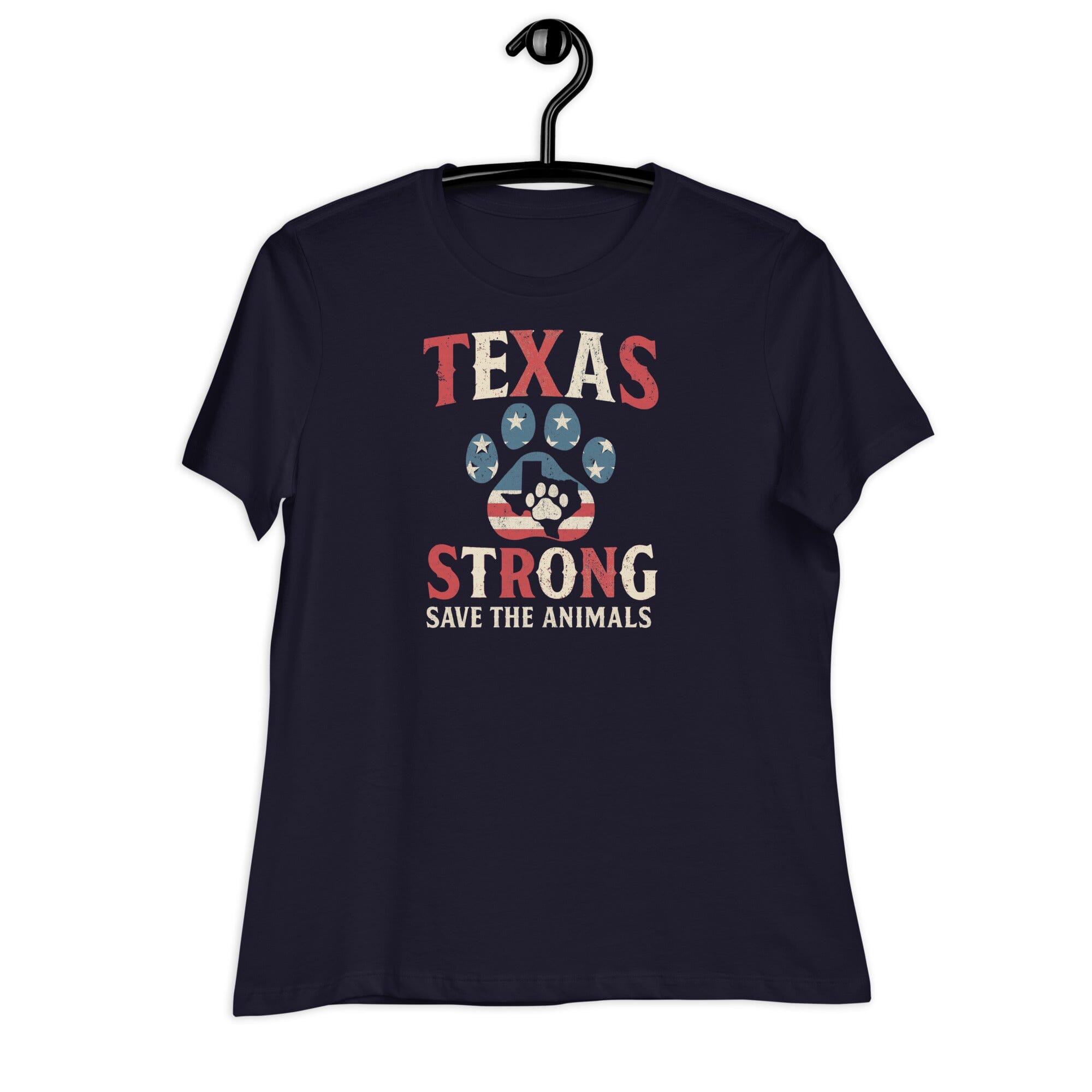 TX Flag Strong Ladies T (ALL PROFIT DONATED)