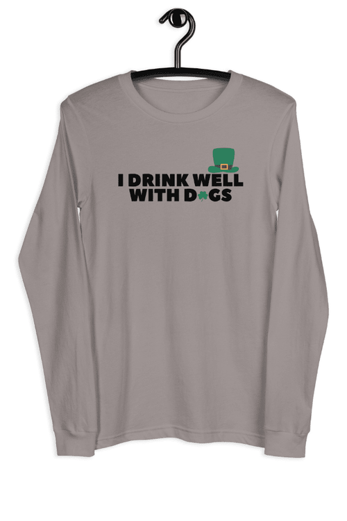 Drink Well Long Sleeve T (Unisex)