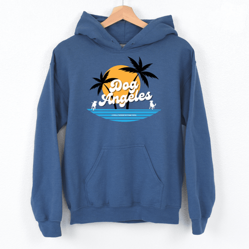 Dog Angeles Beach Hoodie