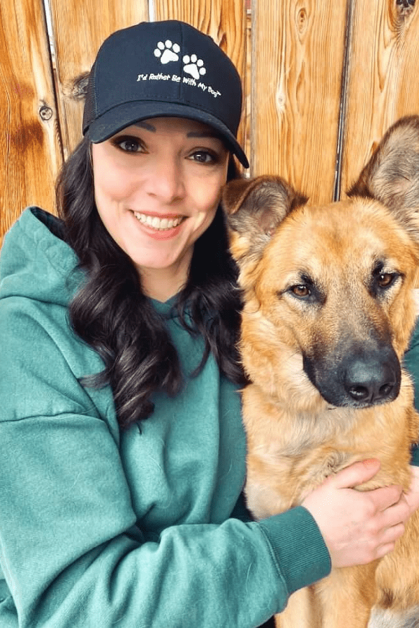 Paw Print Black Trucker