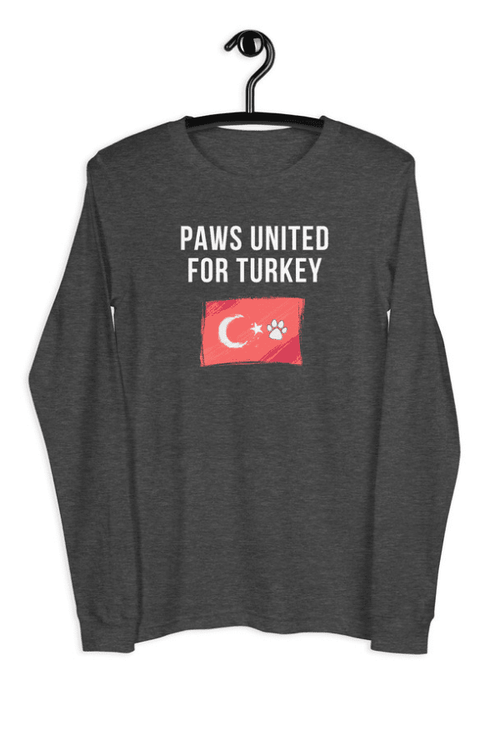 Paws United for Turkey Uni Long Sleeve (100% PROFIT DONATED)