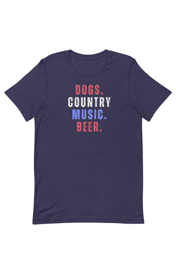 Dogs & Country Music Uni T