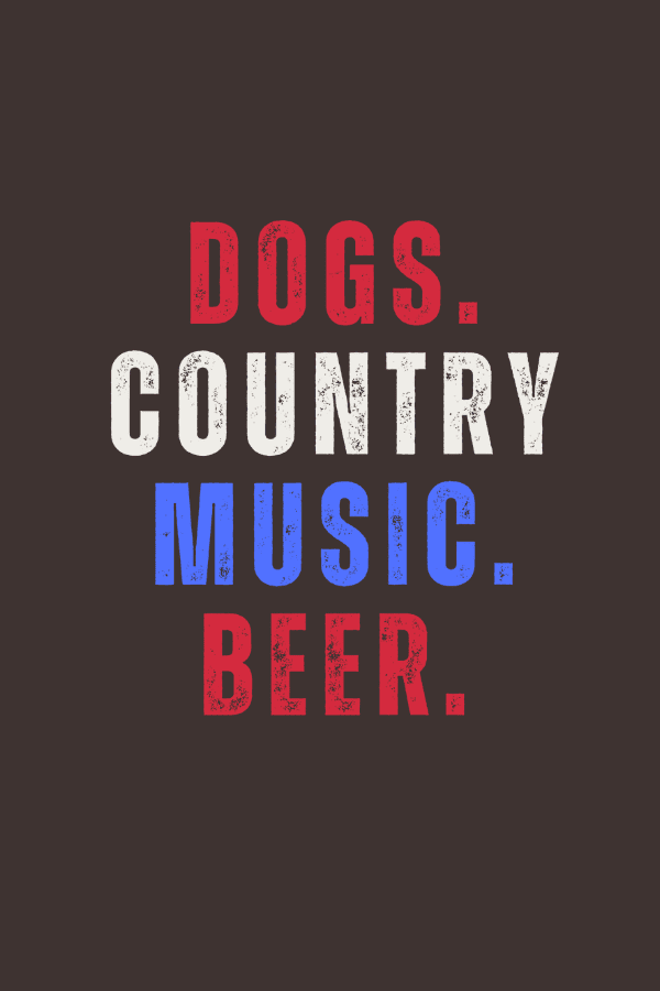 Dogs & Country Music Unisex Sweatshirt