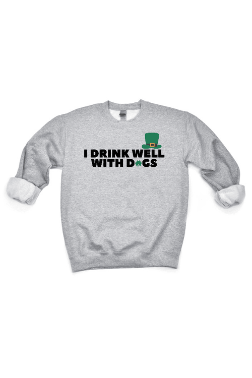 Drinks With Dogs Unisex Sweatshirt