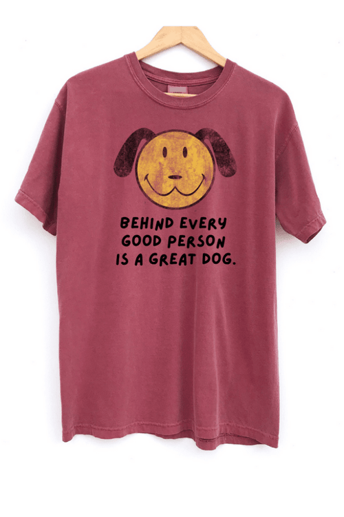 Smiley Unisex T (Pigment Dyed)