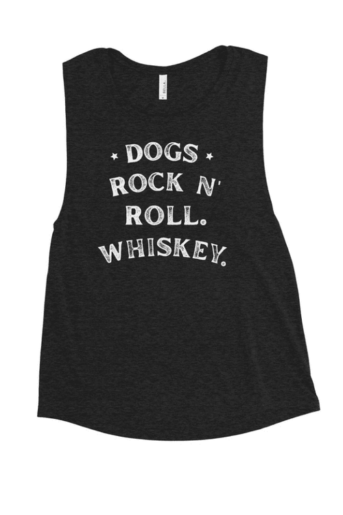 Dogs & Rock Ladies Muscle Tank