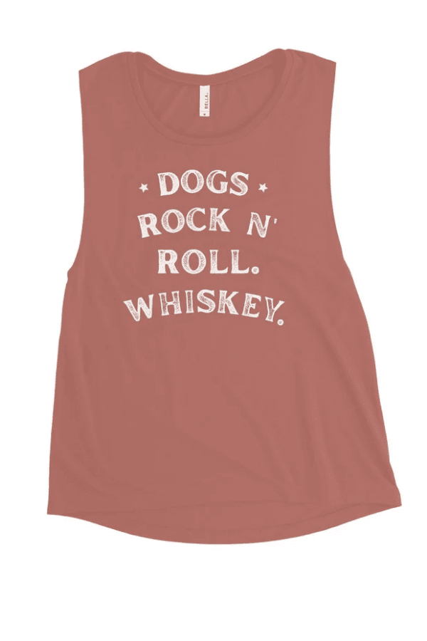 Dogs & Rock Ladies Muscle Tank
