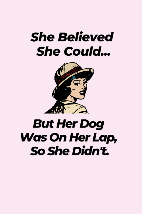 Dog On Lap Unisex Sweatshirt