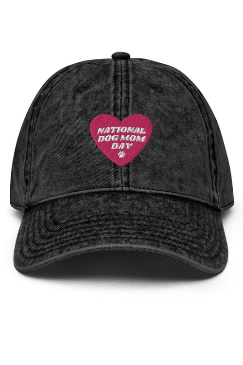 Dog Mom Day Vintage Cap