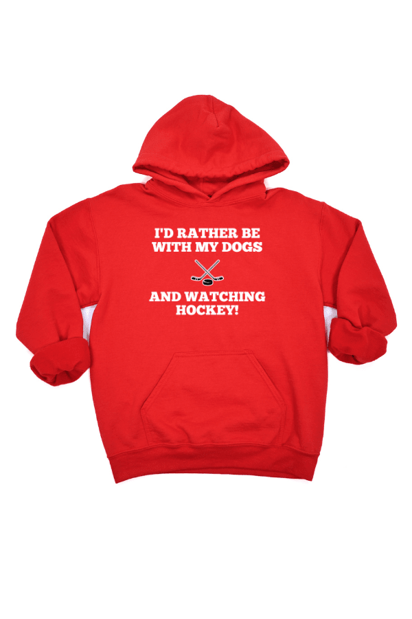 Watching Hockey Unisex Hoodie