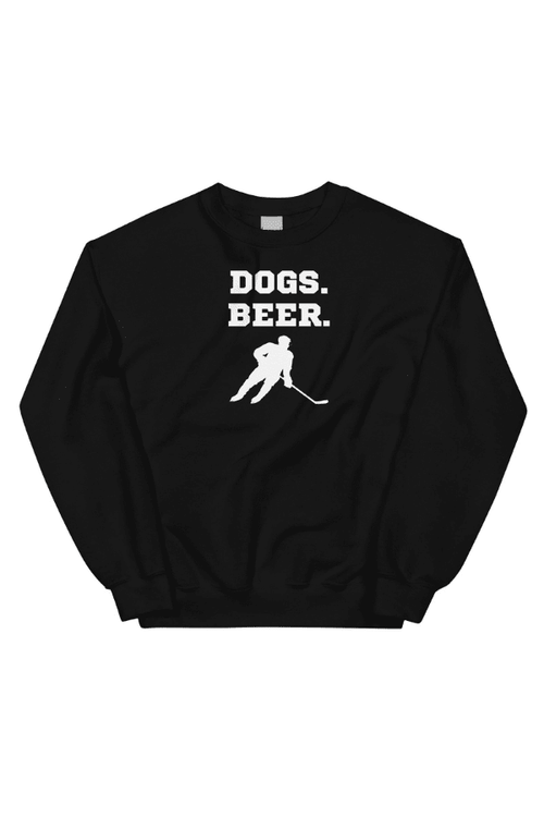 Beer & Hockey Unisex Sweatshirt