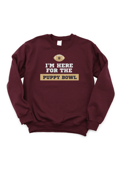 Puppy Bowl Crewneck Sweatshirt