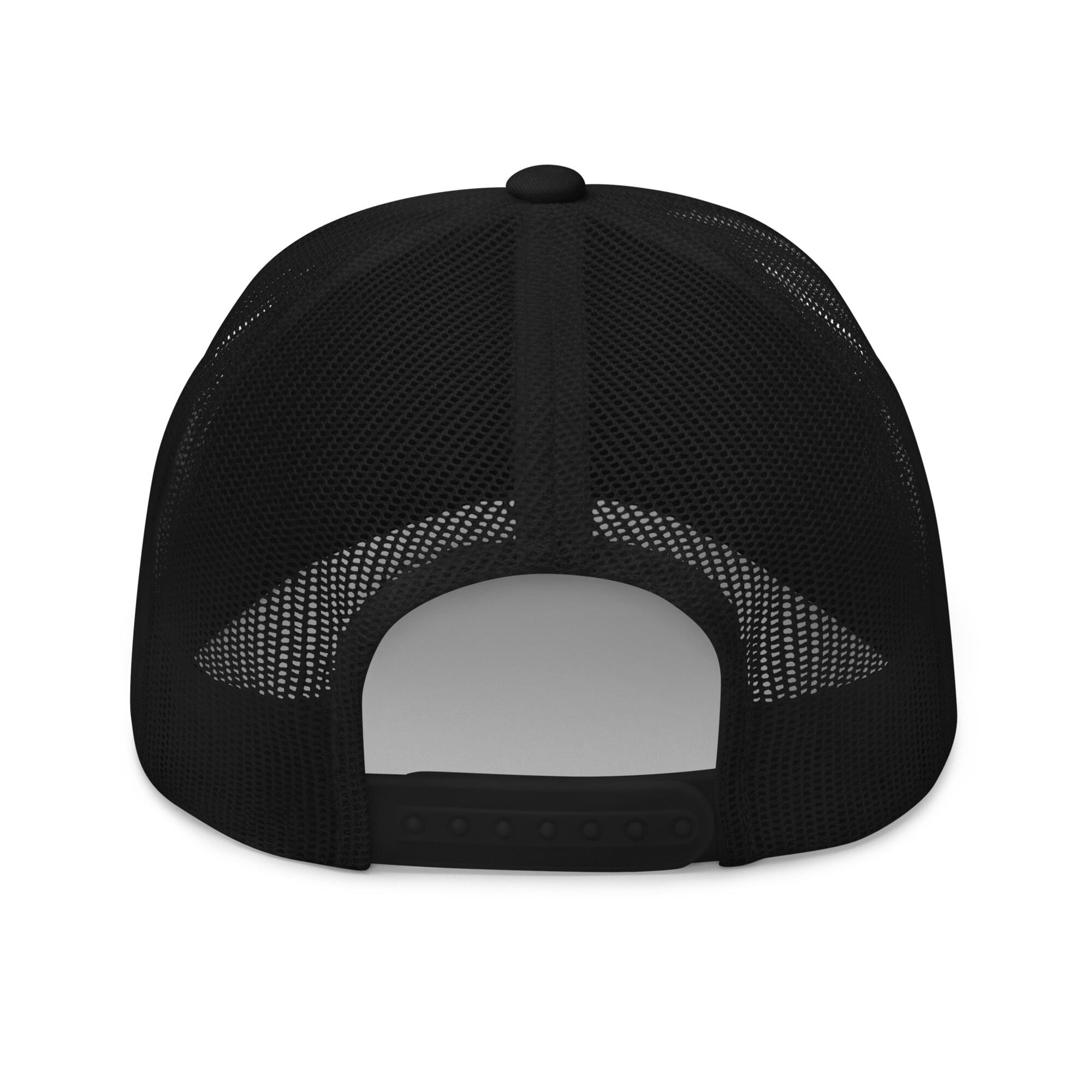 Paw Print Black Trucker