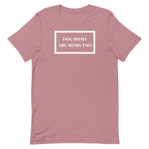 CUSTOM DOG MOM Unisex t-shirt