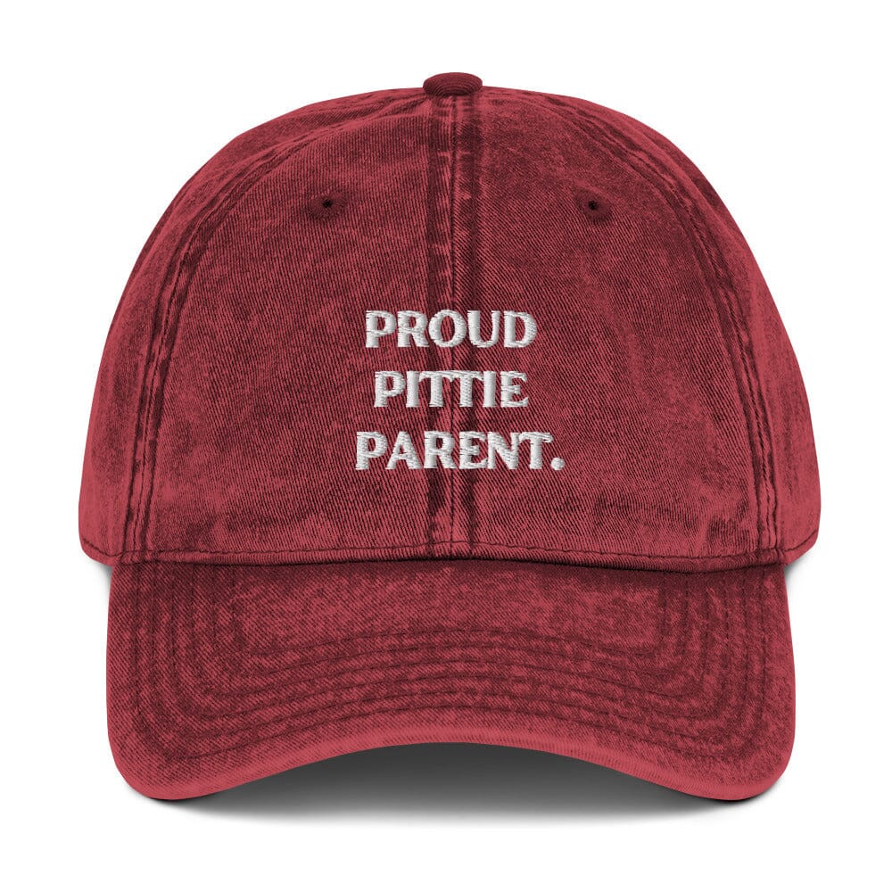Pittie Parent Vintage Dad Cap