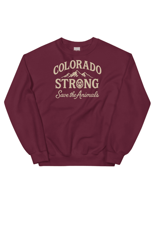 CO Retro Strong Uni Crewneck (ALL PROFIT DONATED)