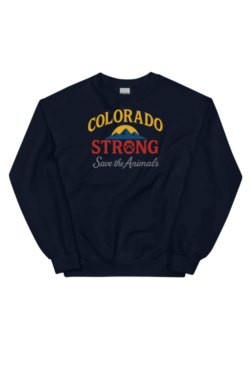 CO Flag Strong Uni Crewneck (ALL PROFIT DONATED)