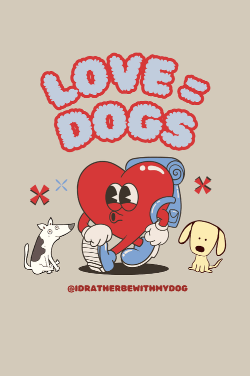 Love & Dogs | Unisex Hoodie