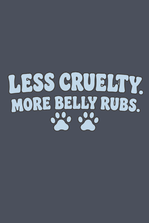 Less Cruelty Uni Hoodie (All Profit Donated)