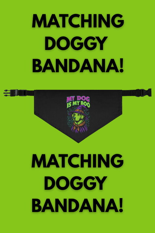 I'm The Boo Witch Matching Bandana Collar
