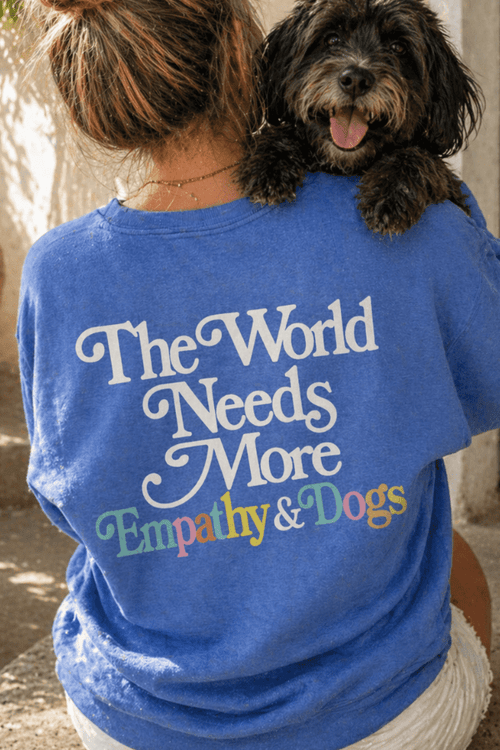 Empathy & Dogs Crewneck Sweatshirt
