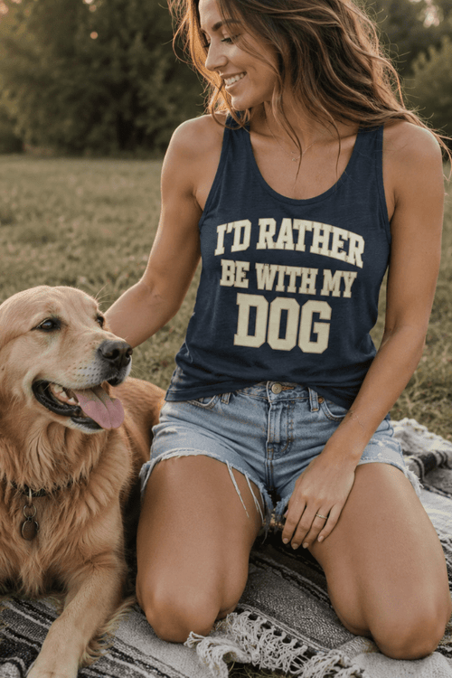 Vintage Varsity Vibes Ladies Racer Tank (Single)