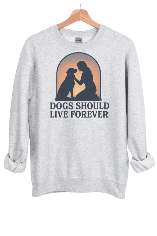 New Live Forever Crewneck Sweatshirt