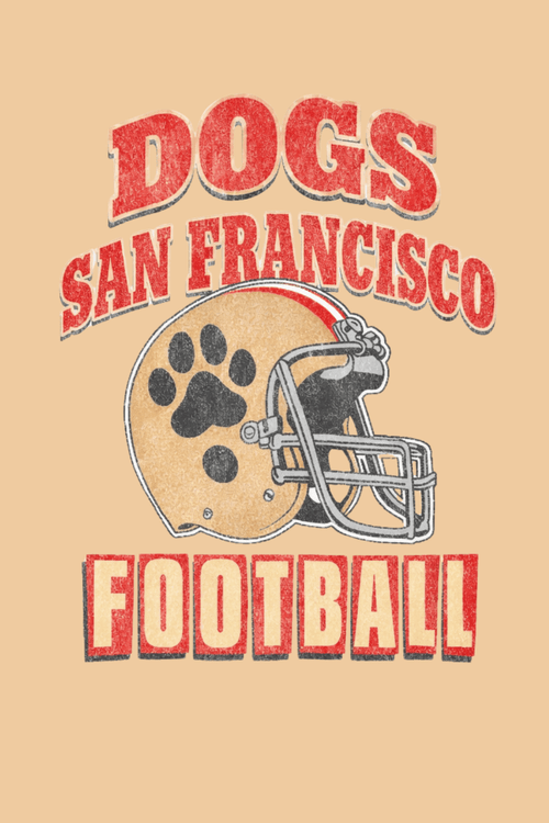 Vintage SF Football Uni Crewneck Sweatshirt
