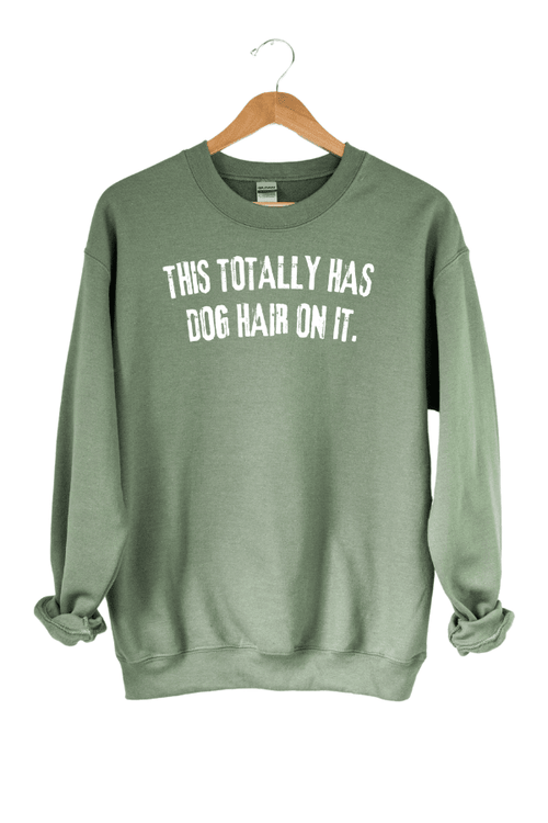 Dog Hair Crewneck Sweatshirt (Unisex)