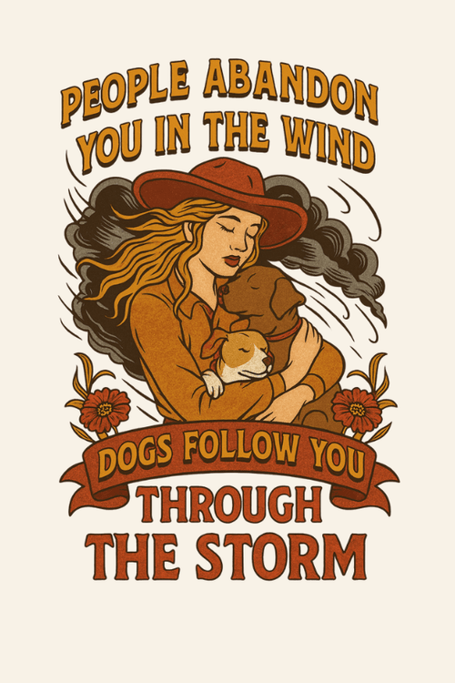 Through the Storm Ladies Boxy T