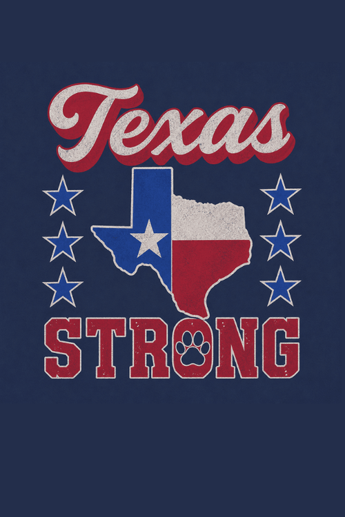 Texas Star Strong Pigment Dyed Uni T (All Profit Donated)