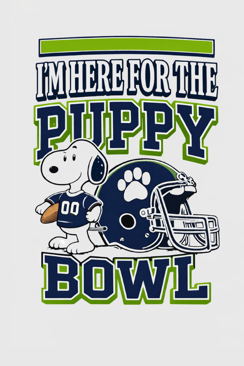 Puppy Bowl Seattle Vibes Crewneck Sweatshirt