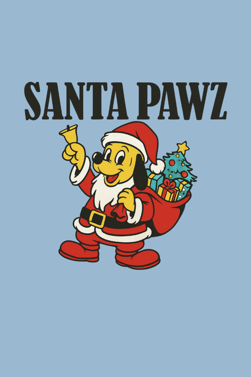 Santa Pawz Crewneck Sweatshirt