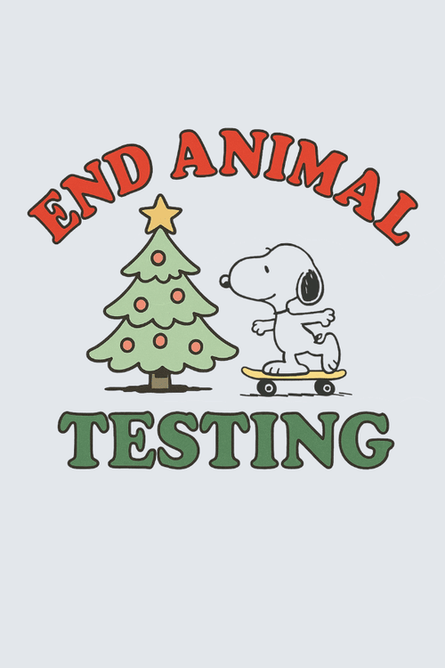 End Animal Testing Christmas Sweatshirt (ALL PROFIT DONATED)
