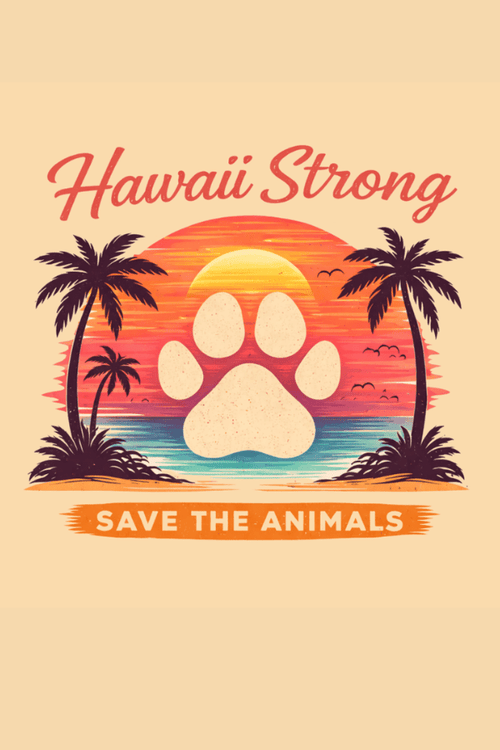 Hawaii Beach Strong Uni Hoodie (All Profit Donated)