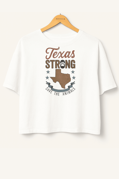 TX State Strong Boxy Pigment Dyed T (ALL PROFIT DONATED)
