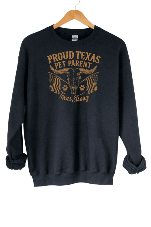 Texas Parent Horn Uni Crewneck (ALL PROFIT DONATED)