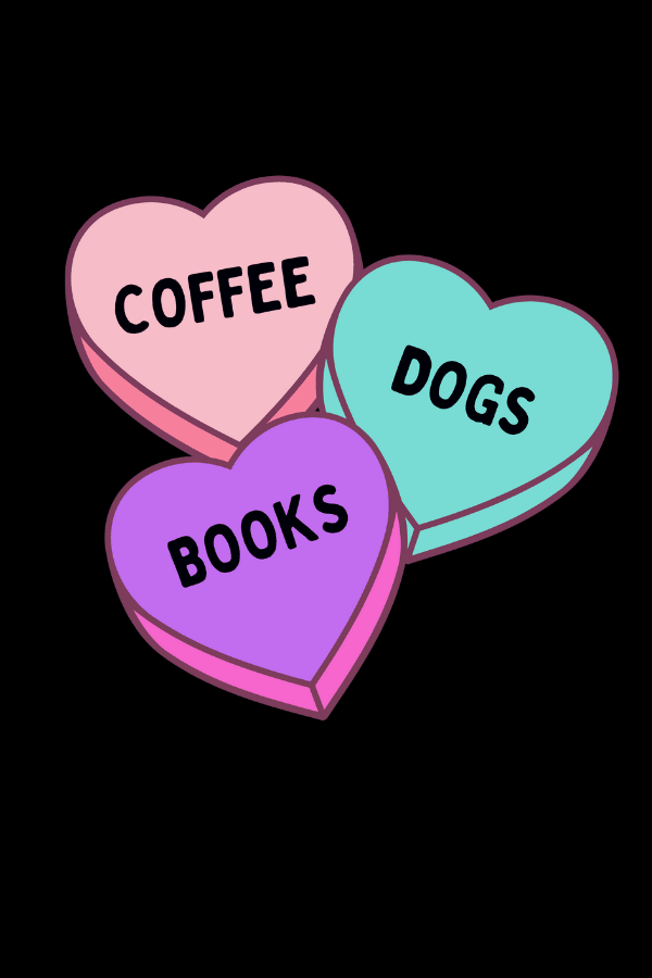 Coffee Dogs & Books Crewneck (Unisex)