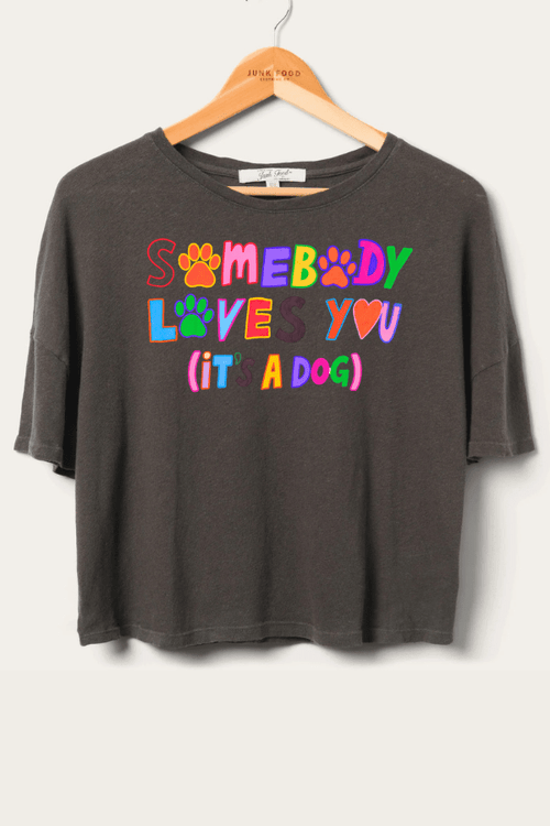 Somebody Loves You Ladies Boxy T