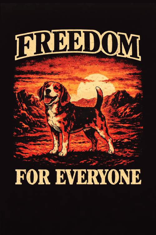 Freedom for Everyone Crewneck Sweatshirt (ALL PROFIT DONATED)