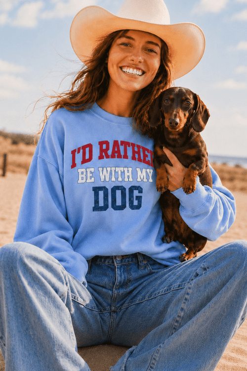 America Varsity Crewneck Sweatshirt