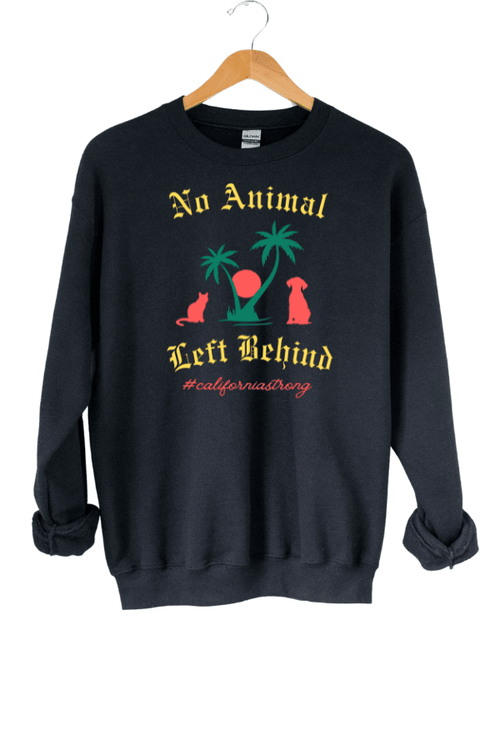 No Animal Left Behind Uni Crewneck (100% Profit Donated)