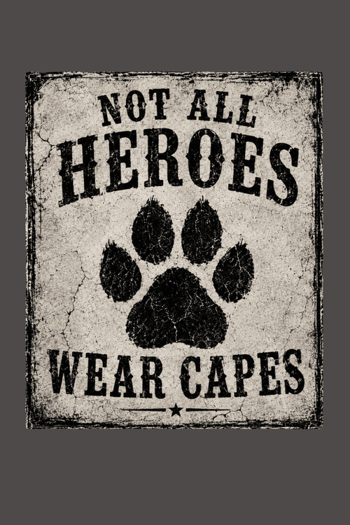Wear Capes Mission K9 Pigment Dyed Uni T (All Profit Donated)