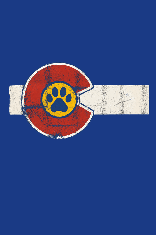 Paw Print Colorado Triblend Uni T (All Profit Donated)